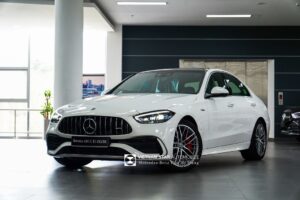 Mercedes amg c43 4matic 2023 mau trang giao ngay mercedes phu my hung