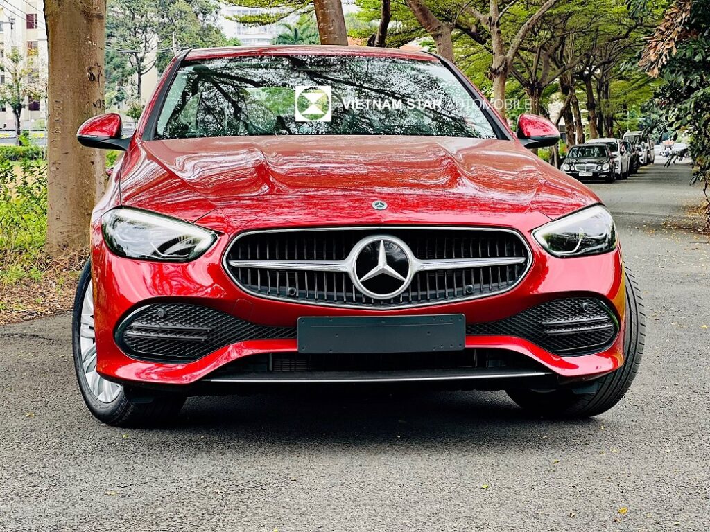 mercedes ben c200 avantgarde 2023 mau do giao ngay 1