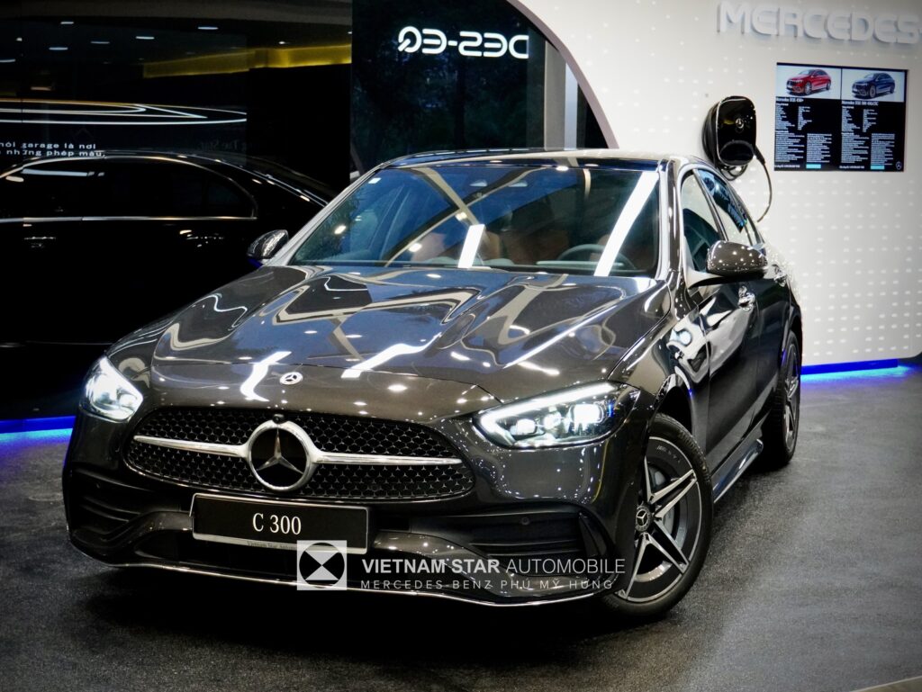 Mercedes C300 AMG Màu Xám Giao Ngay