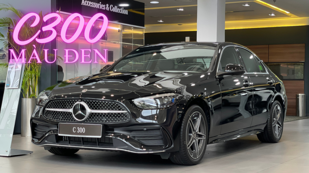 Mercedes C300 AMG màu đen Sẵn xe giao ngay Mercedesphumyhung.com.vn