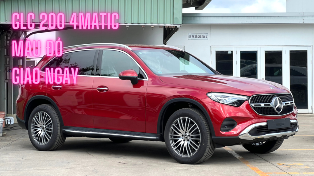 Mercedes GLC 200 4Matic Màu Đỏ Giao Ngay