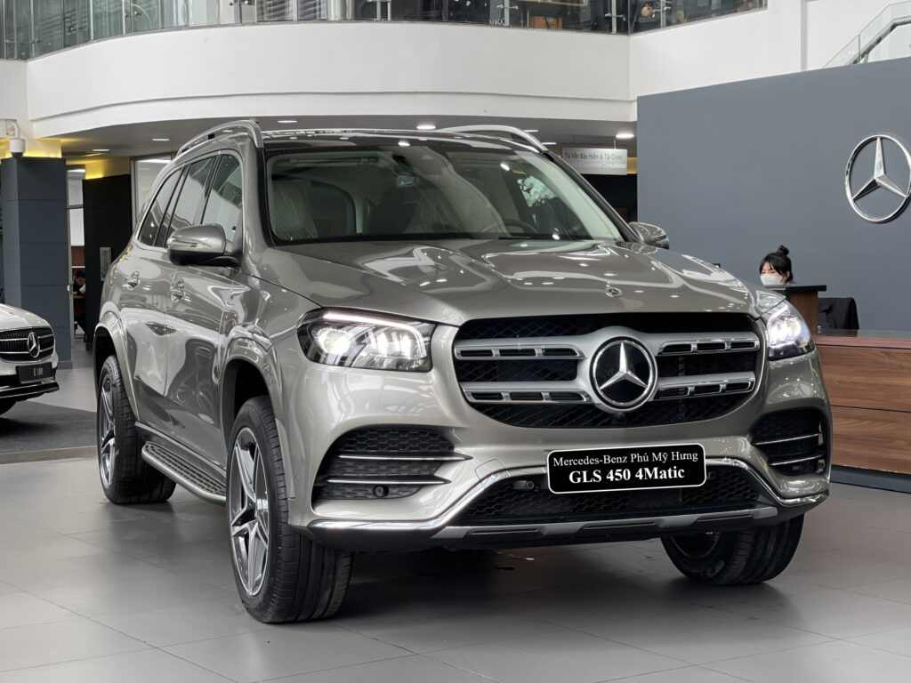 Mercedes GLS 450 4Matic Màu Vàng Giao Ngay