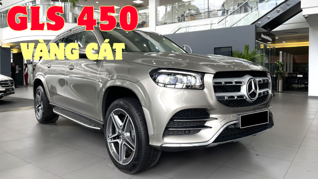 Mercedes GLS 450 4Matic Màu Vàng cát Giao Ngay