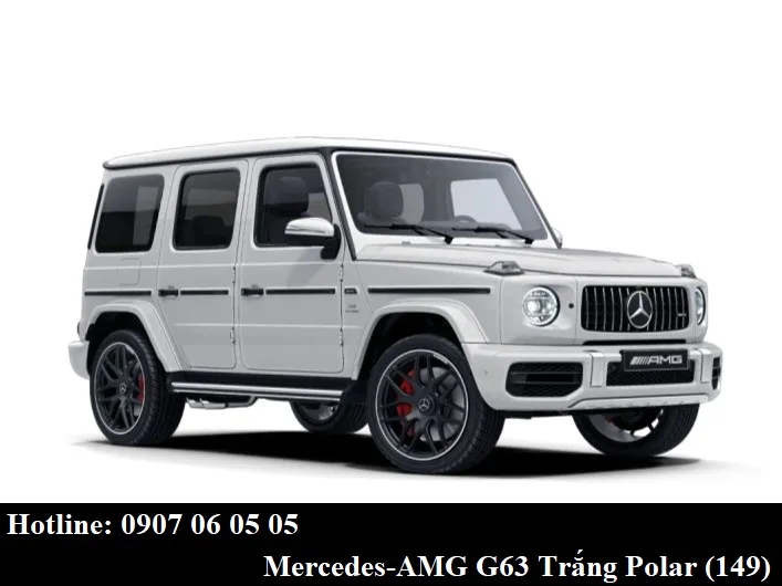 G63 AMG Màu Trắng