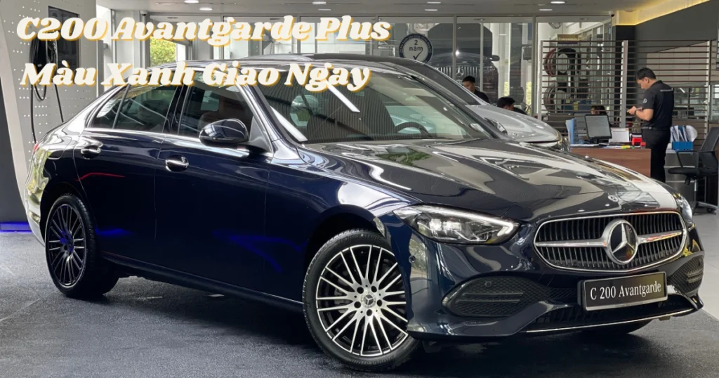 Mercedes C200 Avantgarde Plus Màu Xanh Giao Ngay