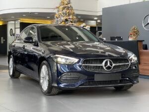 Mercedes C200 Màu Xanh Cavansite