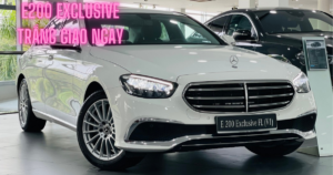 Mercedes E200 Màu Trắng Giao Ngay