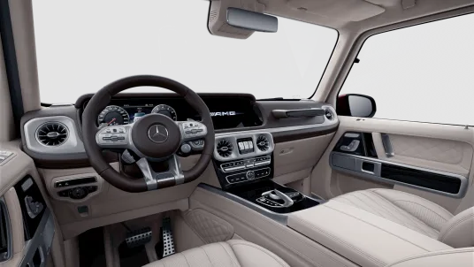 Mercedes G63 AMG Nội thất Kem