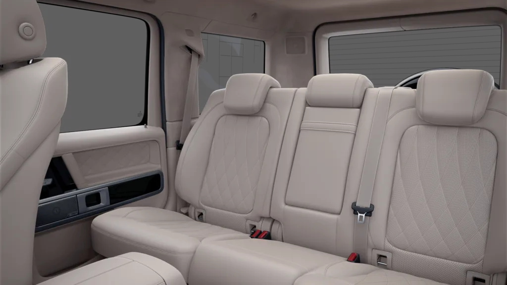 Mercedes G63 AMG Nội thất Kem