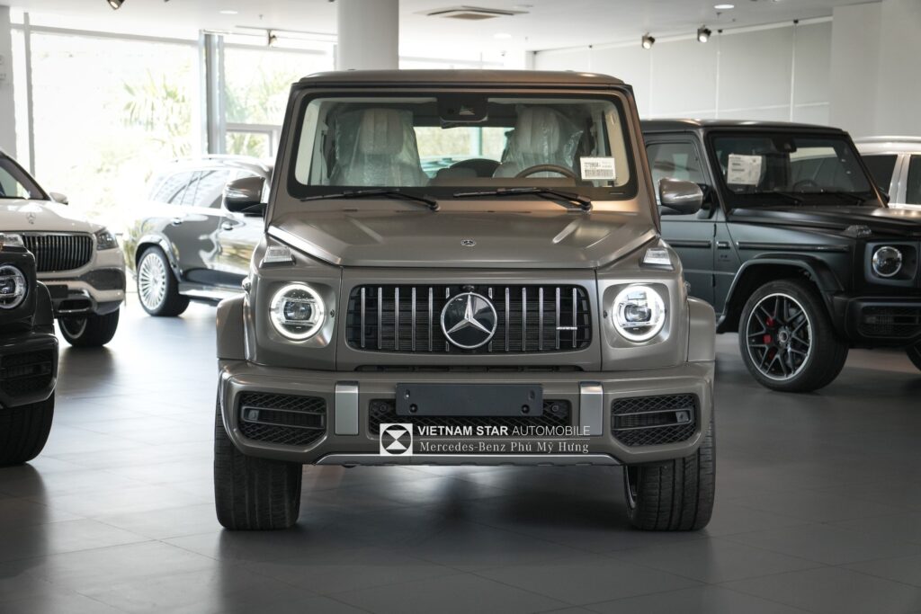 Mercedes G63 Màu Dark Olive Magno