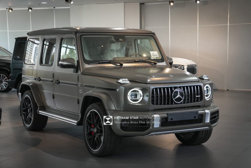 Mercedes G63 Màu Dark Olive Magno