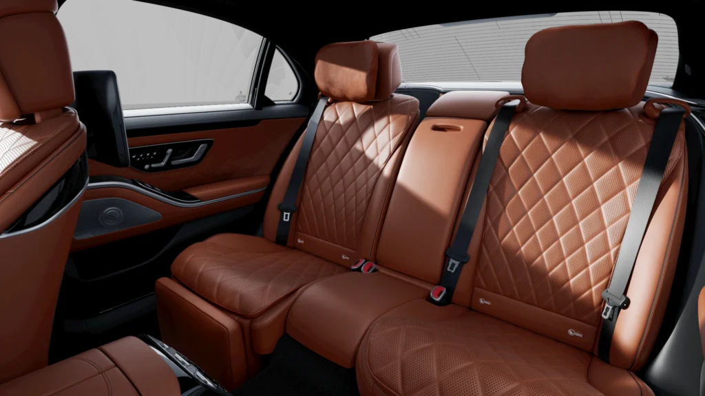 Mercedes S450 Luxury 4Matic 2024 Nội thất nâu