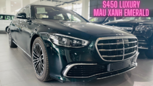 Mercedes S450 Luxury 2024 Màu Xanh Emerald (Xanh ngọc lục bảo)