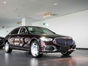 Maybach S450 Đỏ Ruby Mercedes Phú Mỹ Hưng