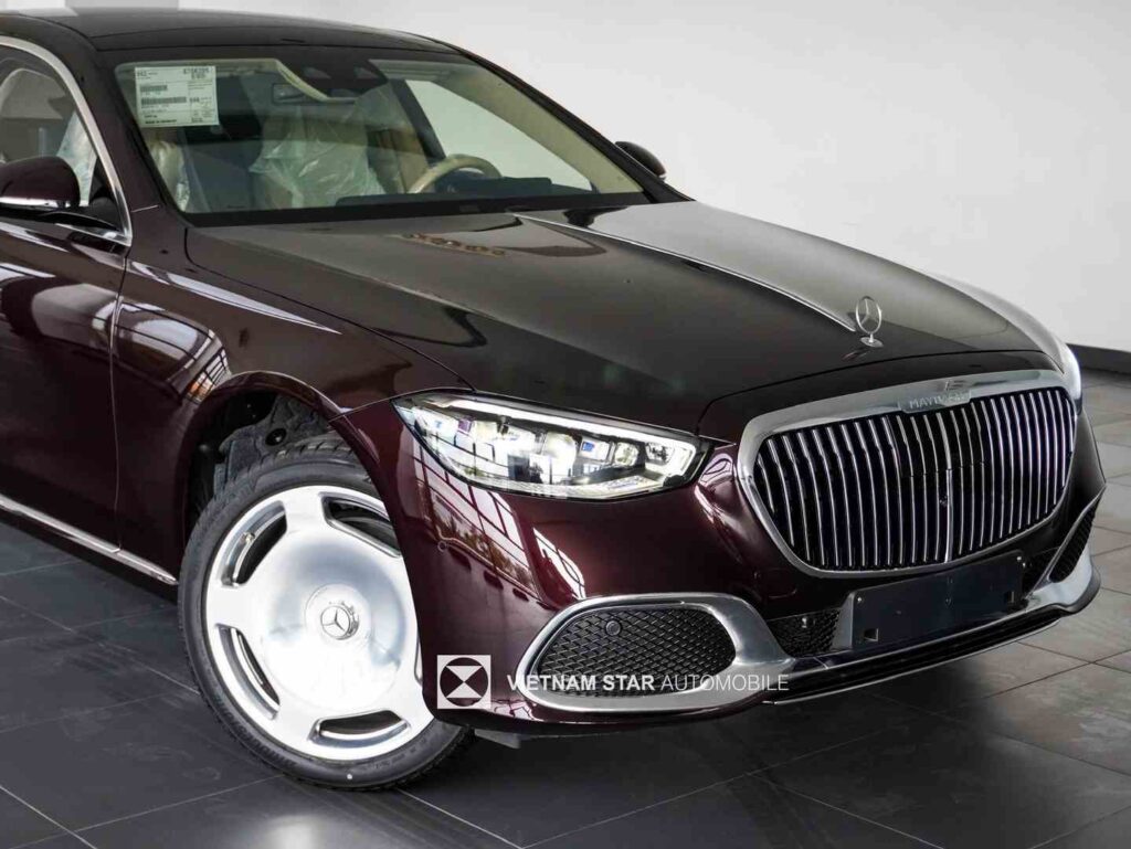 S450 Maybach màu Đỏ Ruby