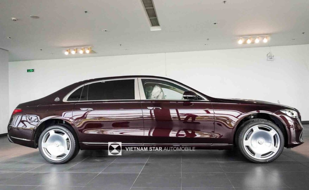 Maybach S450 Đỏ Ruby Mercedes Phú Mỹ Hưng