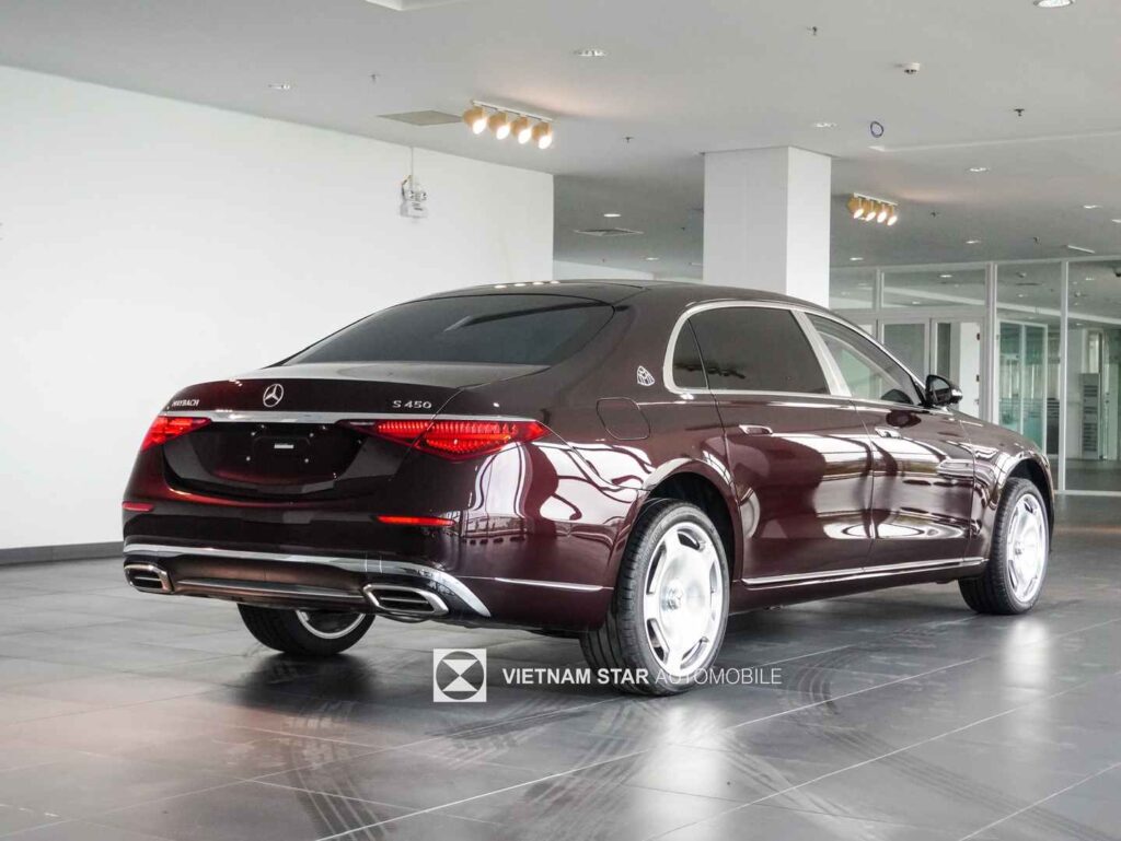 Maybach S450 Đỏ Ruby Mercedes Phú Mỹ Hưng