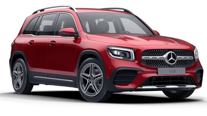 Mercedes GLB 200 màu Đỏ