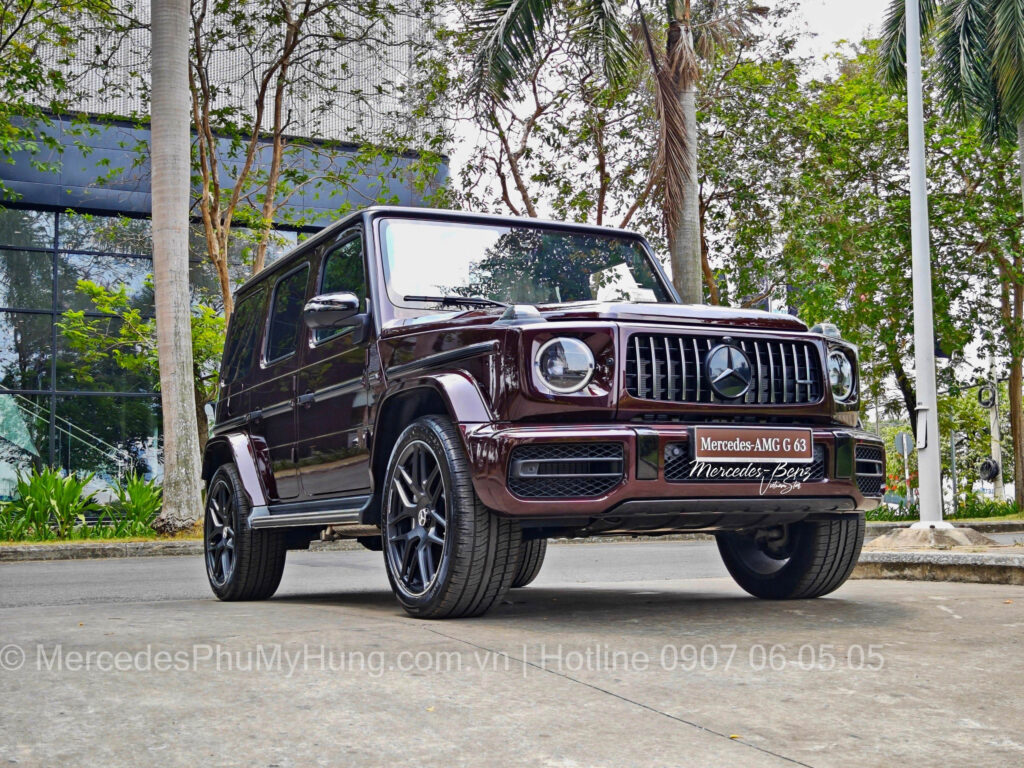 Giá xe Mercedes G63 AMG Màu Đỏ