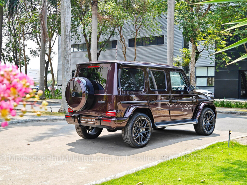 Giá xe Mercedes G63 AMG Màu Đỏ