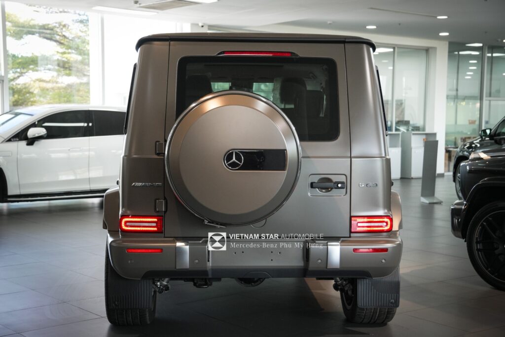 Mercedes G63 Màu Dark Olive Magno