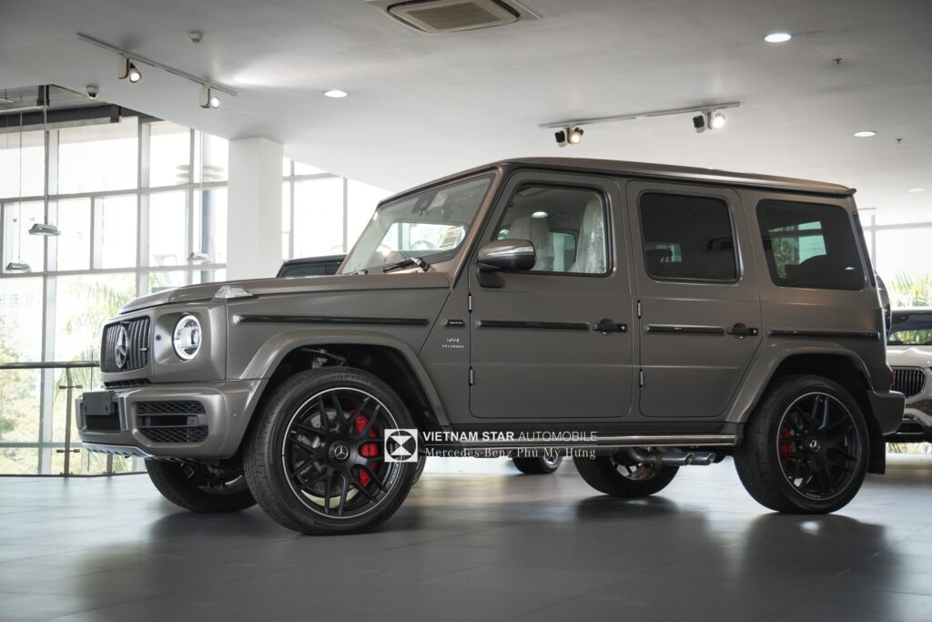 Mercedes G63 Màu Dark Olive Magno