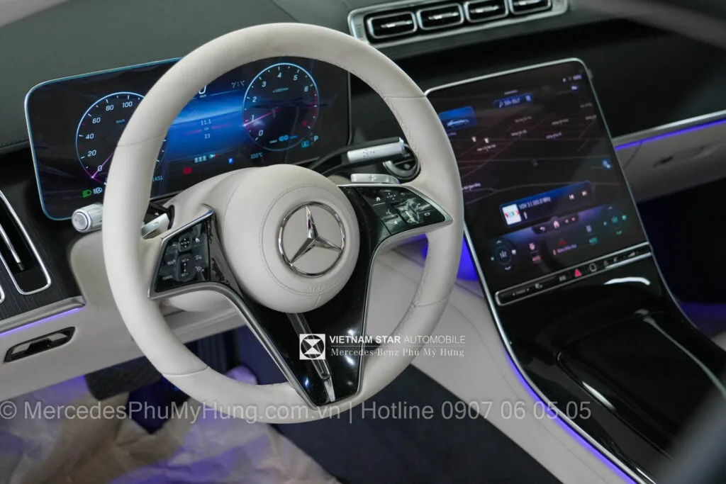 Mercedes S450 Màu Đen Nội Thất Kem | Duy Nhất Giao Ngay Mercedes S450 Màu Đen