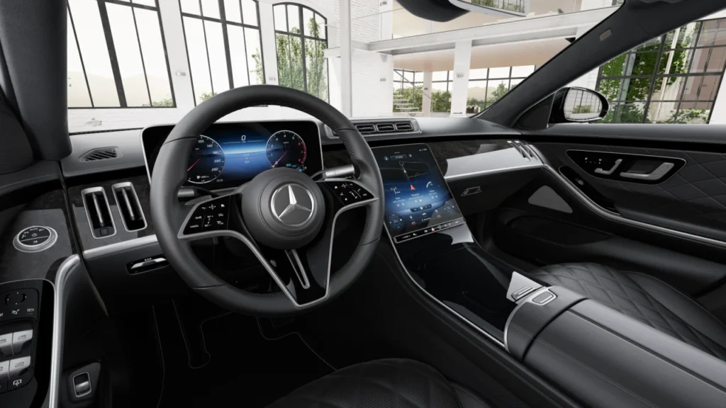 Mercedes S450 Luxury Nội Thất Đen