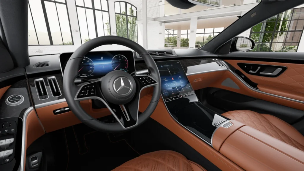 Mercedes S450 Luxury Nội Thất Nâu