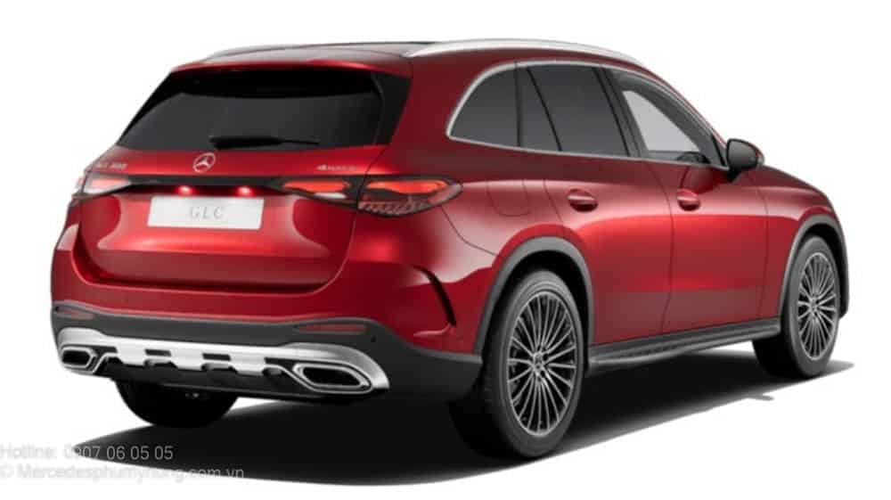 Mec GLC 300 4Matic Màu Đỏ Giao Ngay Mercedes Phú Mỹ Hưng