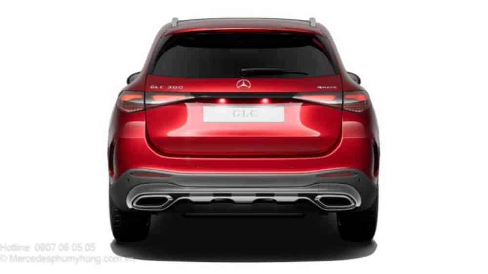 Mec GLC 300 4Matic Màu Đỏ Giao Ngay Mercedes Phú Mỹ Hưng