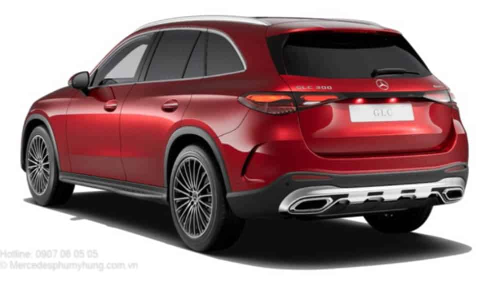 Mec GLC 300 4Matic Màu Đỏ Giao Ngay Mercedes Phú Mỹ Hưng