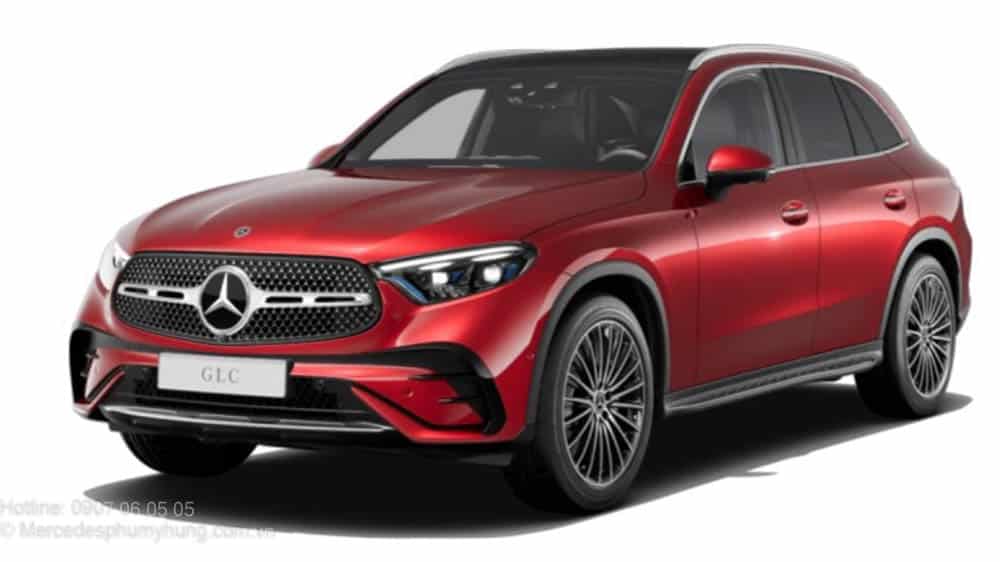 Mec GLC 300 4Matic Màu Đỏ Giao Ngay Mercedes Phú Mỹ Hưng