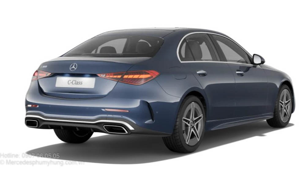 C300 AMG Xanh