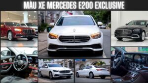 Màu Xe Mercedes E200 Exclusive 2024 Tại Mercedes Phú Mỹ Hưng