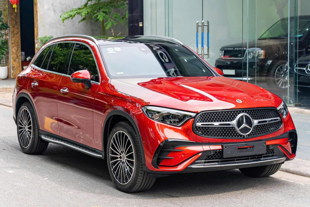 Màu Xe Mercedes GLC 300 4Matic Đỏ