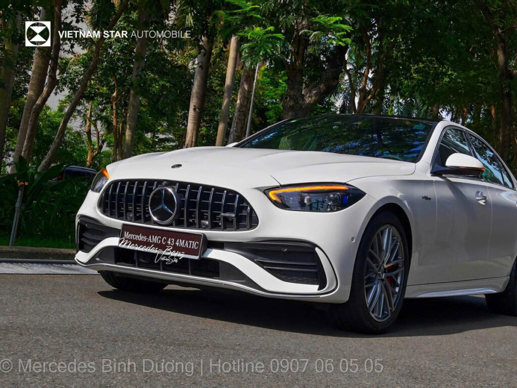 Giá xe Mercedes-AMG C43 4Matic lăn bánh Mercedes Bình Dương