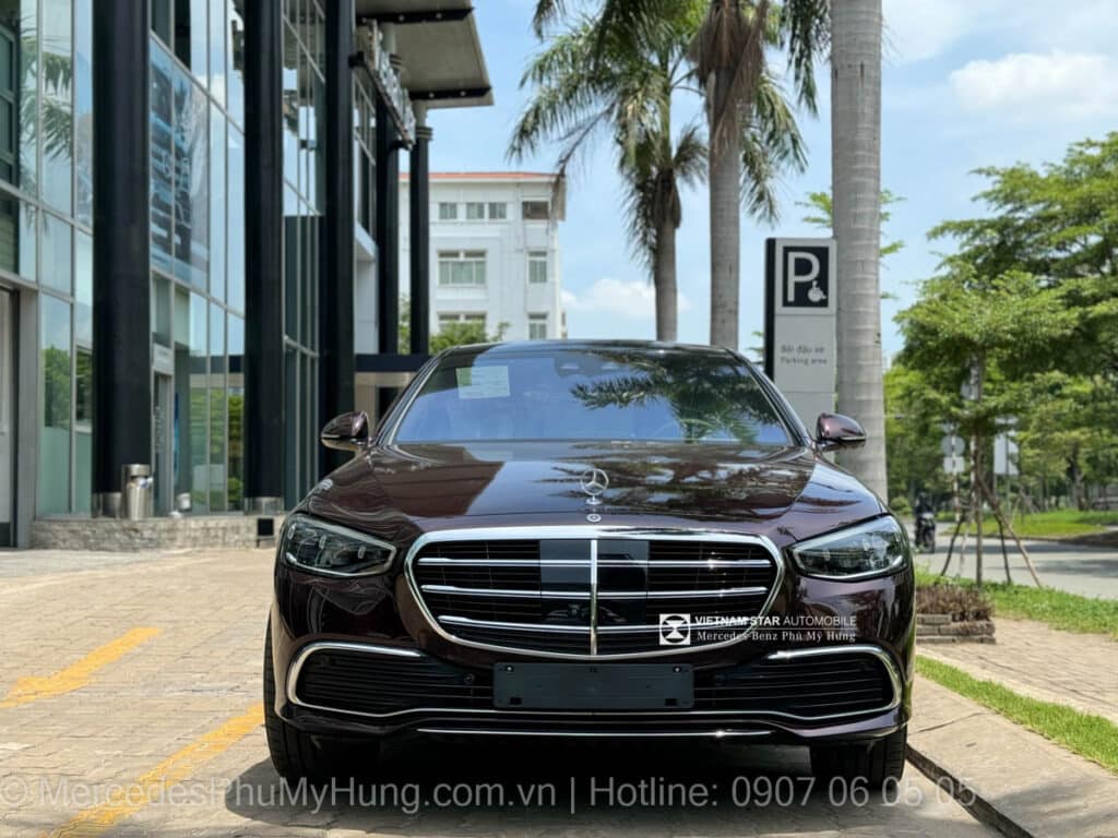 Mercedes S450 Màu Đỏ