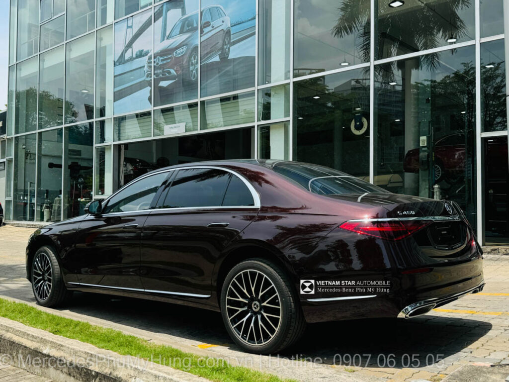 Giá xe Mercedes S450 Màu Đỏ