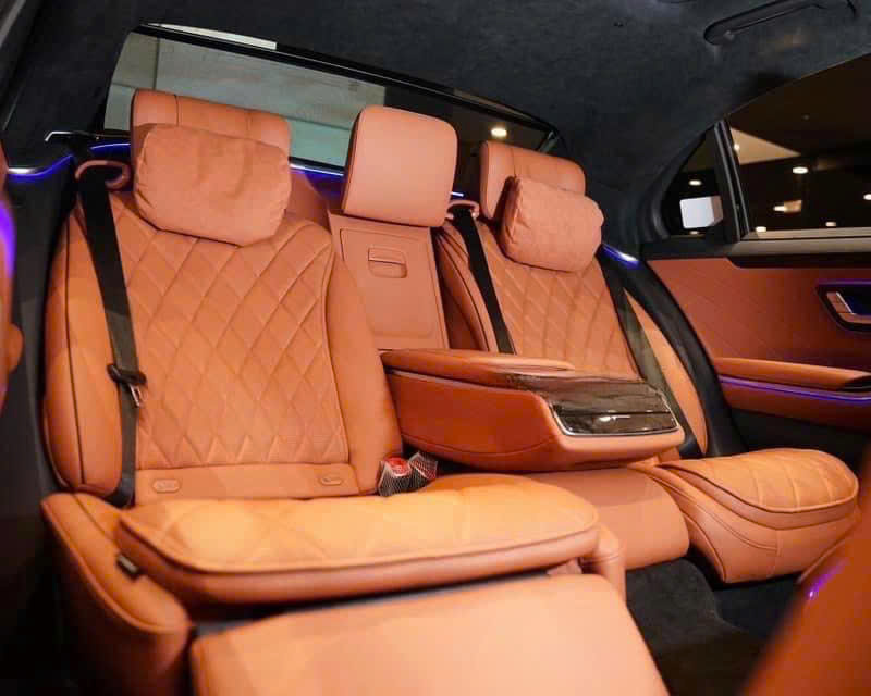 Mercedes S450 Nội Thất Nâu