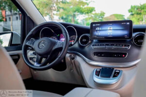 Nội Thất Mercedes V250 AMG Màu Kem
