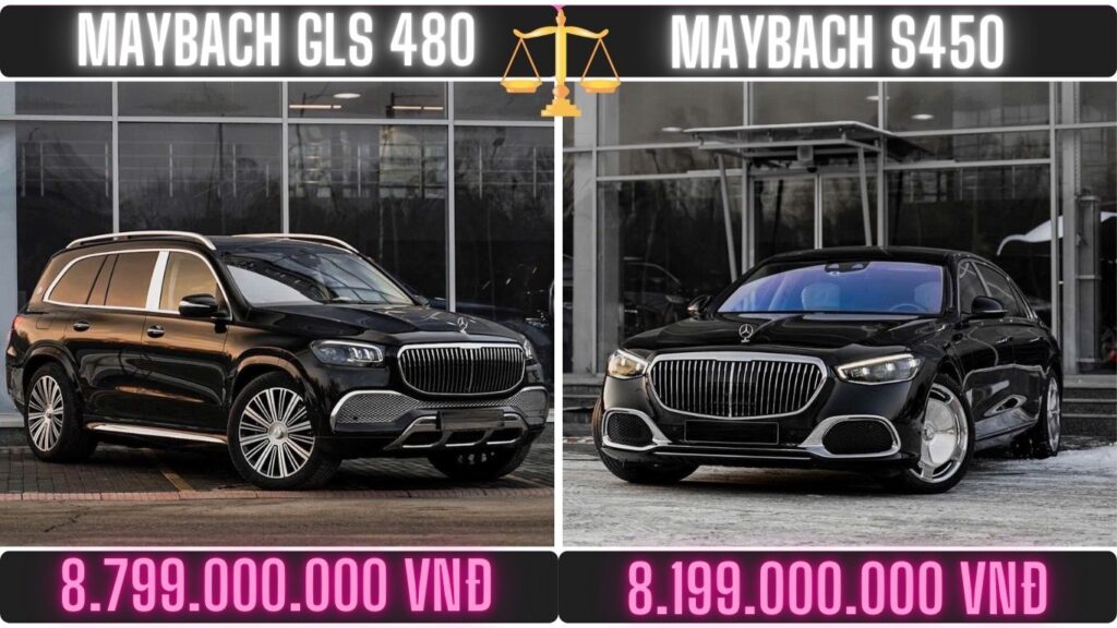 So Sánh Maybach S450 Và Maybach GLS 480