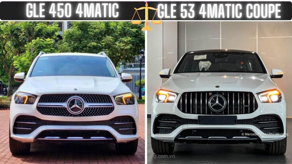 So Sánh Mercedes GLE 53 và GLE 450