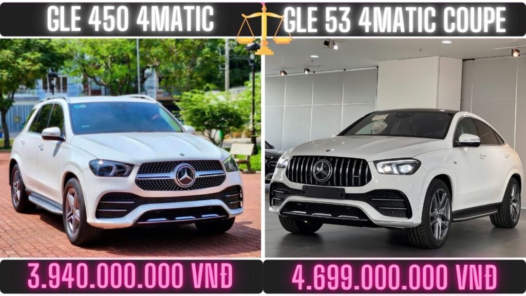 So Sánh Mercedes GLE 53 và GLE 450 | Giá Bán Niên Yết