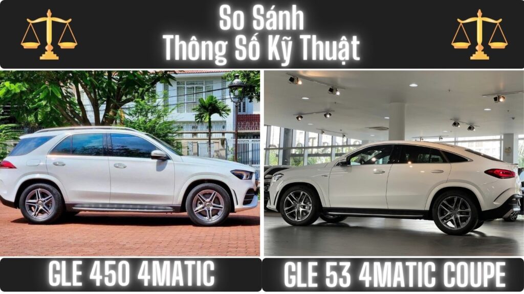 So Sánh Mercedes GLE 53 và GLE 450