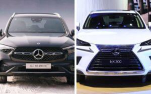 So sC3A1nh GLC 300 vC3A0 Lexus NX300 11