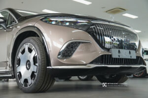 Hệ thống đèn pha Digital Light thông minh trên Mercedes-Maybach EQS 680 SUV