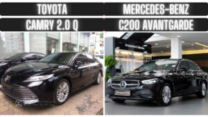 So sánh Camry và Mercedes C200