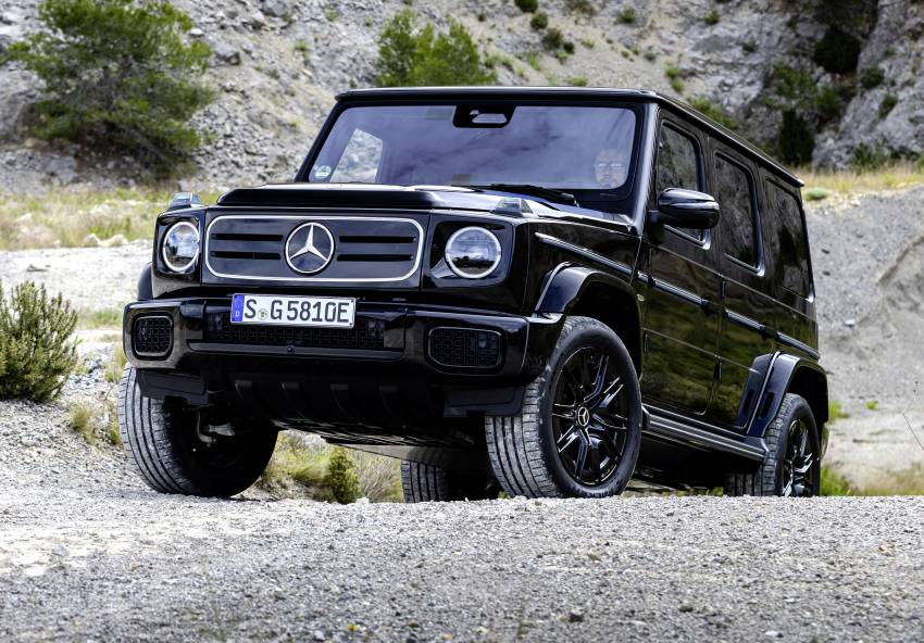 Mercedes-Benz G580 EQ Thiết kế khung gầm và hệ thống treo
