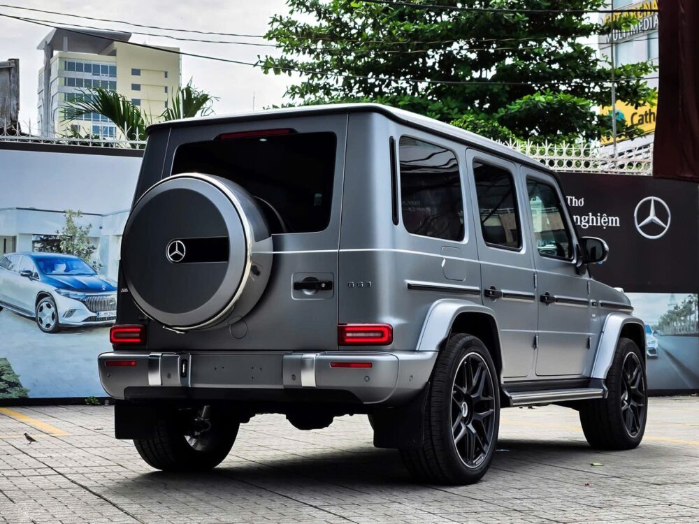 Đuôi Xe Mercedes-AMG G63 Thể Thao Và Uy Quyền